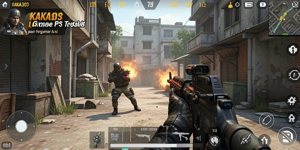 Gameplay KAKA303 yang mendebarkan dengan pertempuran intens.