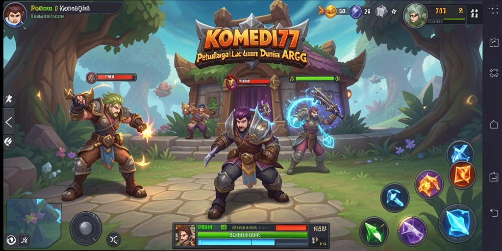 Gameplay ARPG yang seru dan penuh humor.