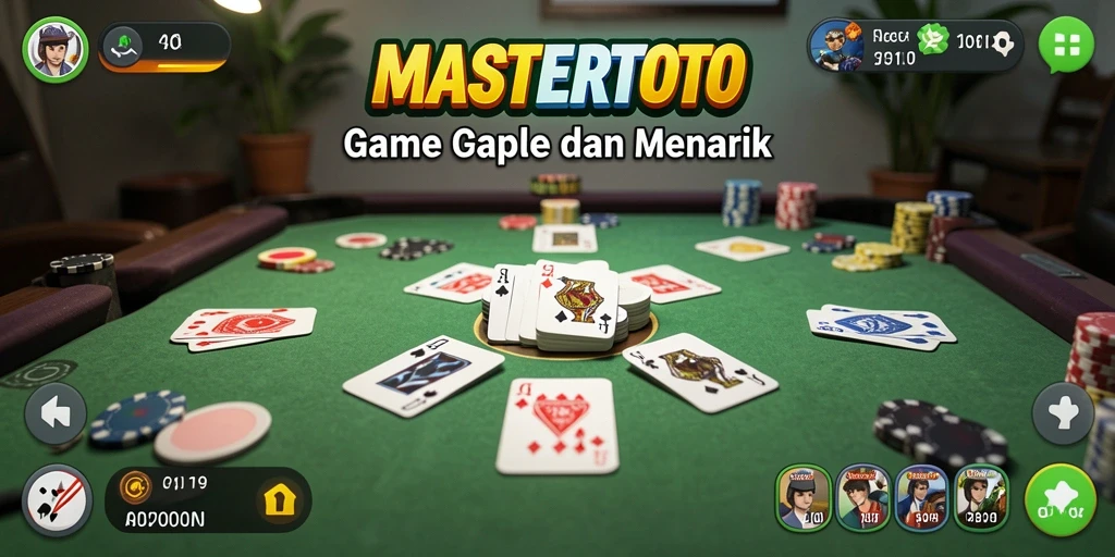 Tampilan gameplay MASTERTOTO yang menarik dan seru.