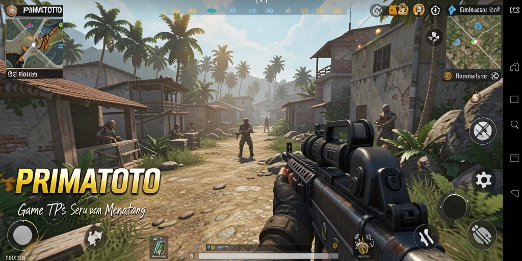 Gameplay seru PRIMATOTO dengan aksi intens di dunia TPS.