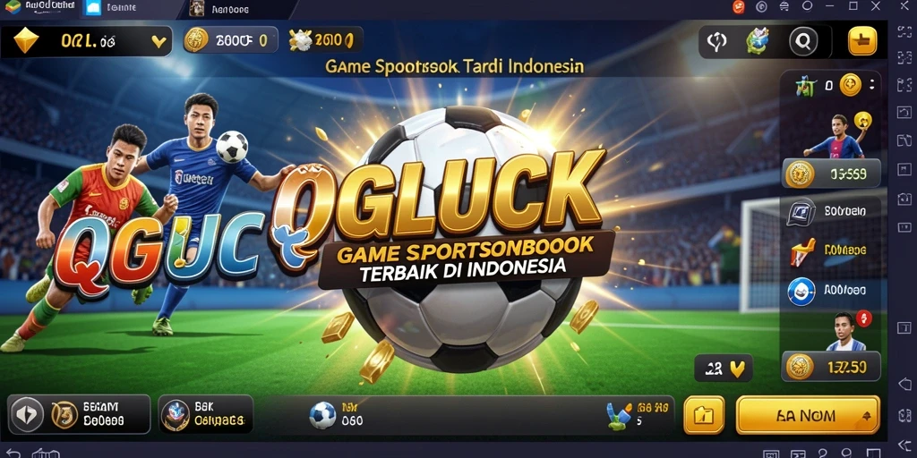 Tampilan gameplay QGLUCK yang menarik dan interaktif.