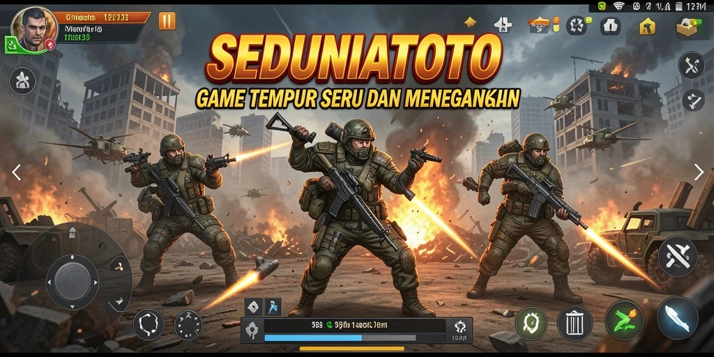 Tampilan menarik dari gameplay SEDUNIATOTO yang penuh aksi.