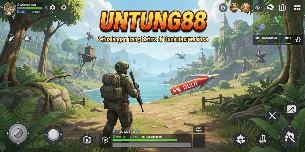 Tampilan menarik dari gameplay UNTUNG88 dalam dunia terbuka.