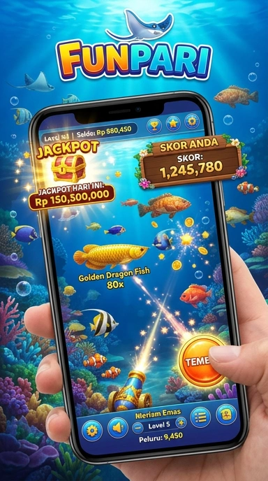 Fitur pencarian cepat di aplikasi funpari untuk menemukan aplikasi dengan mudah.